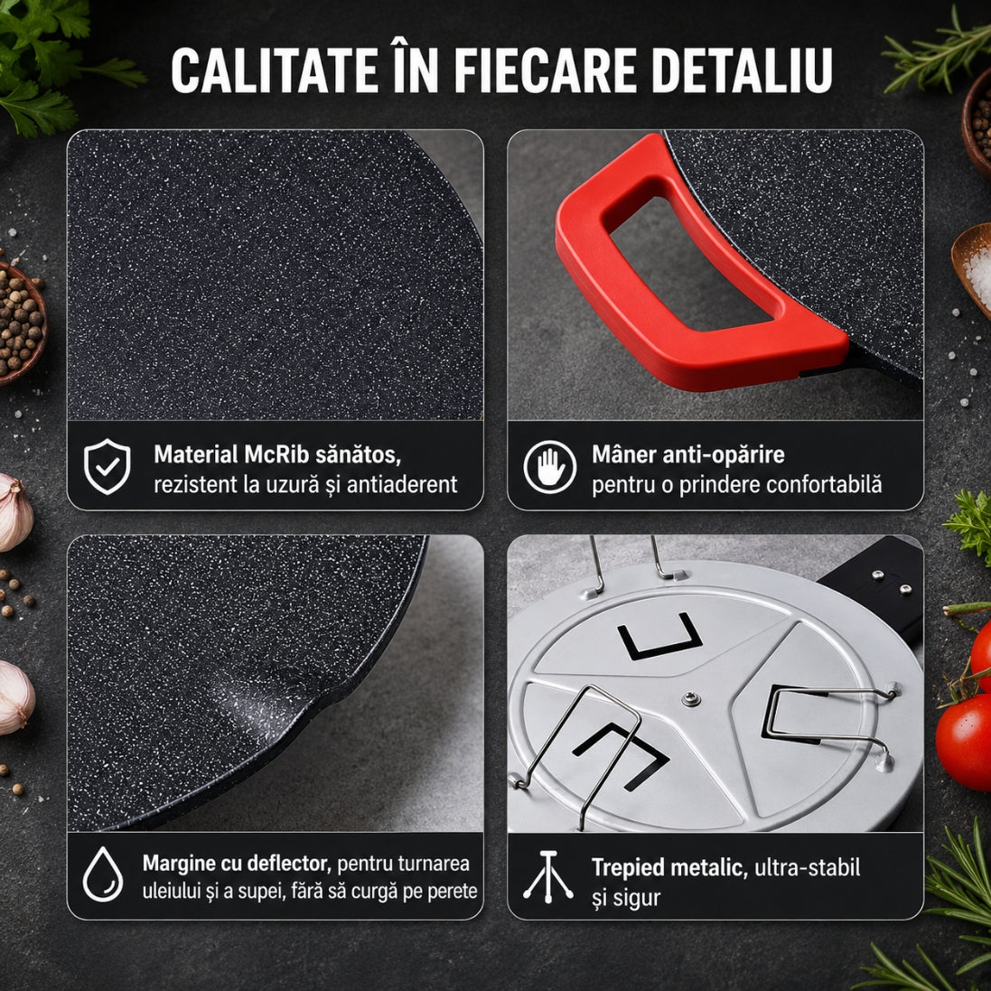 Plită Electrică Coreeană Multifuncțională 1800W, 36 cm – Gătire Rapidă și Uniformă