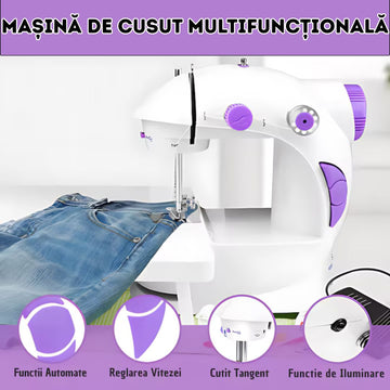 Mașină de Cusut Electrică 4 în 1  - Accesorii Incluse, Portabilă