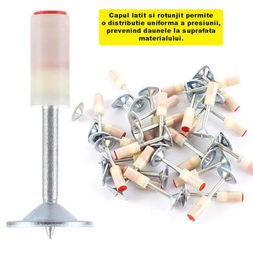 Set 100 cuie metalice pentru pistol - Fixare in orice material