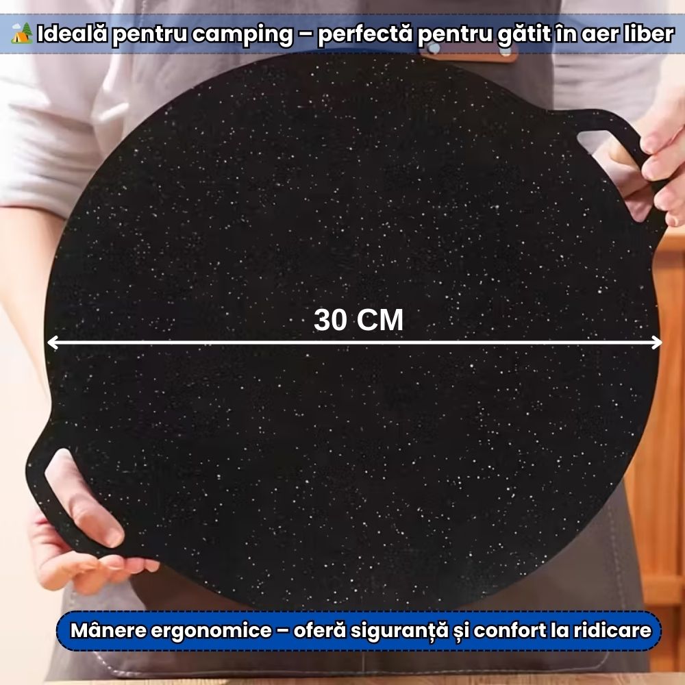 Plită Japoneză Antiaderentă 32 cm – Material Durabil, Gătit Uniform